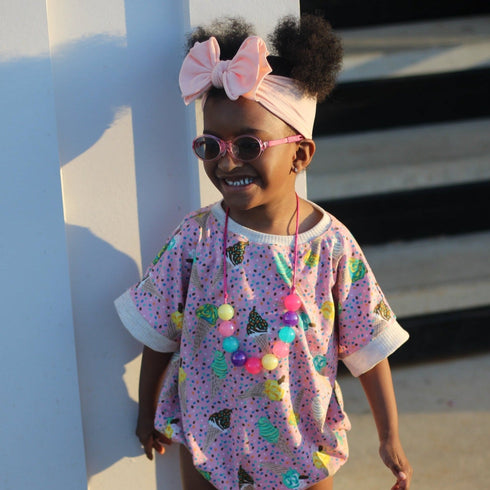 fab-bow-lous®-rose-quartz Baby Bling Bows clips headbands - Sophia's Style-